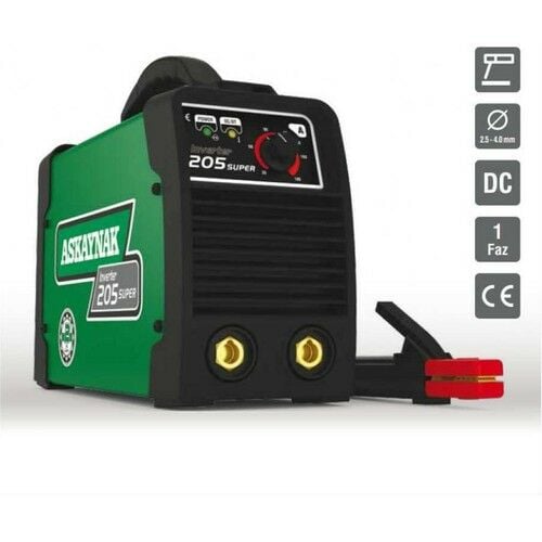 Askaynak 205 Süper 180A  Inverter Kaynak Makinesi-701AS205S