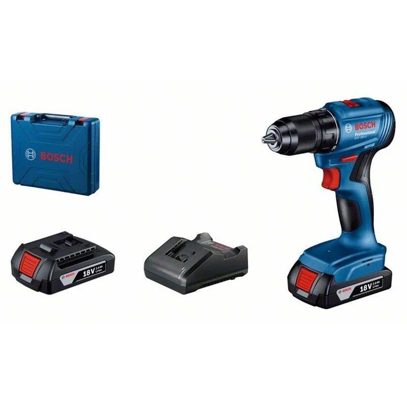 Bosch Professional GSR 185-LI 2 x 2Ah Çift Akülü delme-vidalama makinesi