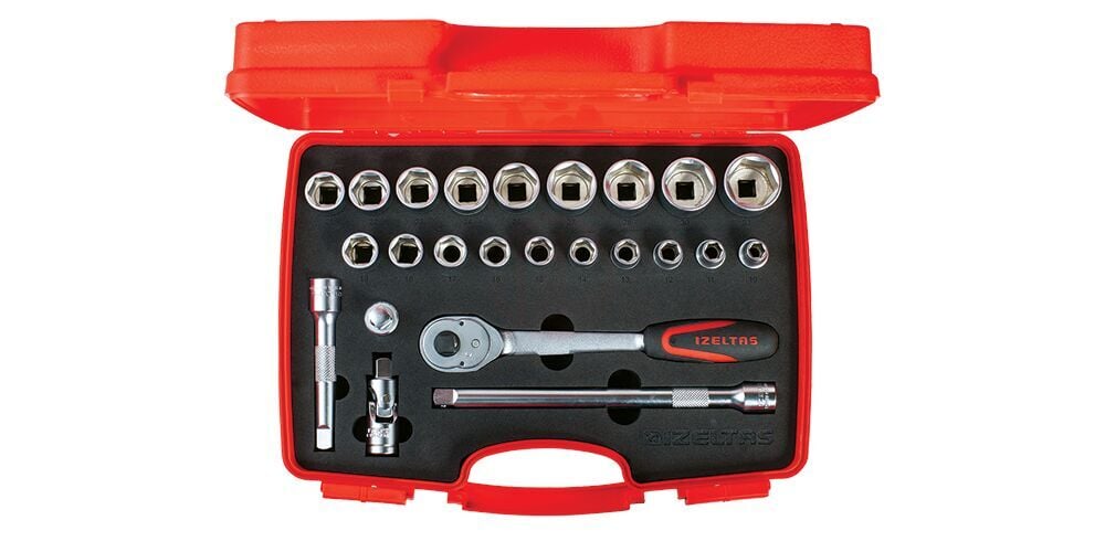 İzeltaş 1/2'' Altı Köşe Lokma Anahtar Takımı (1113002024)