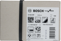 BOSCH PANTER TESTERE BIÇAKLARI - FLEXIBLE FOR METAL 2.608.656.027 (100 LÜ PAKET)